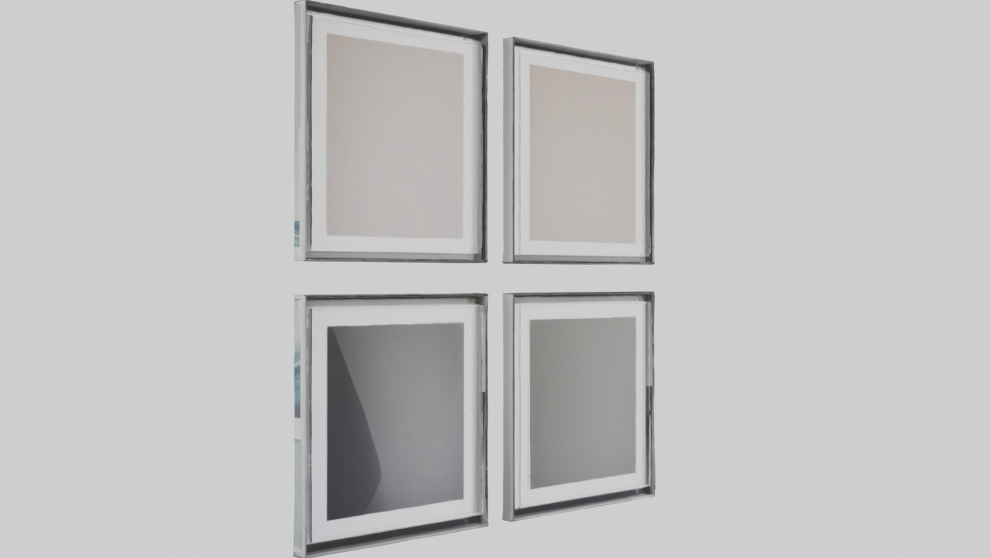 Modern Framed Wall Prints 3D model
