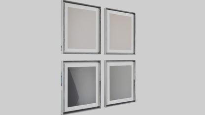 Modern Framed Wall Prints 3D model