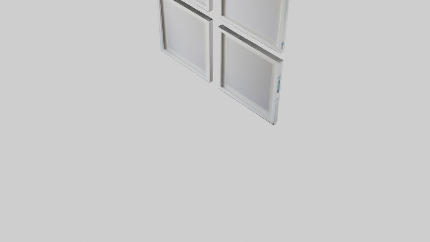 Modern Framed Wall Prints 3D model