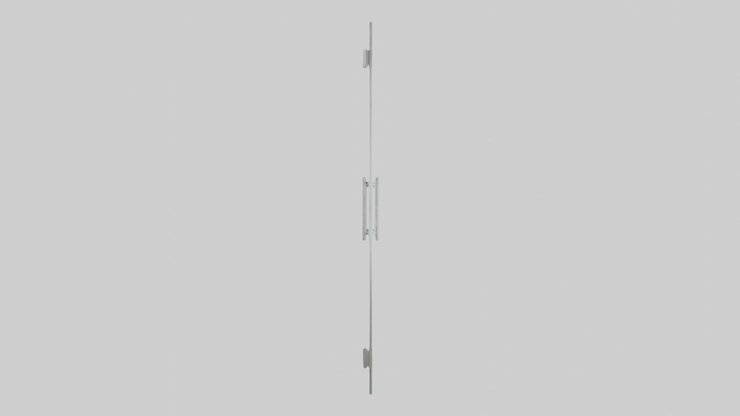 Modern glass door model 3D model