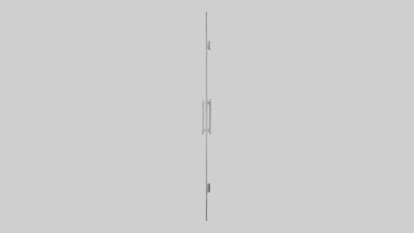 Modern glass door model 3D model