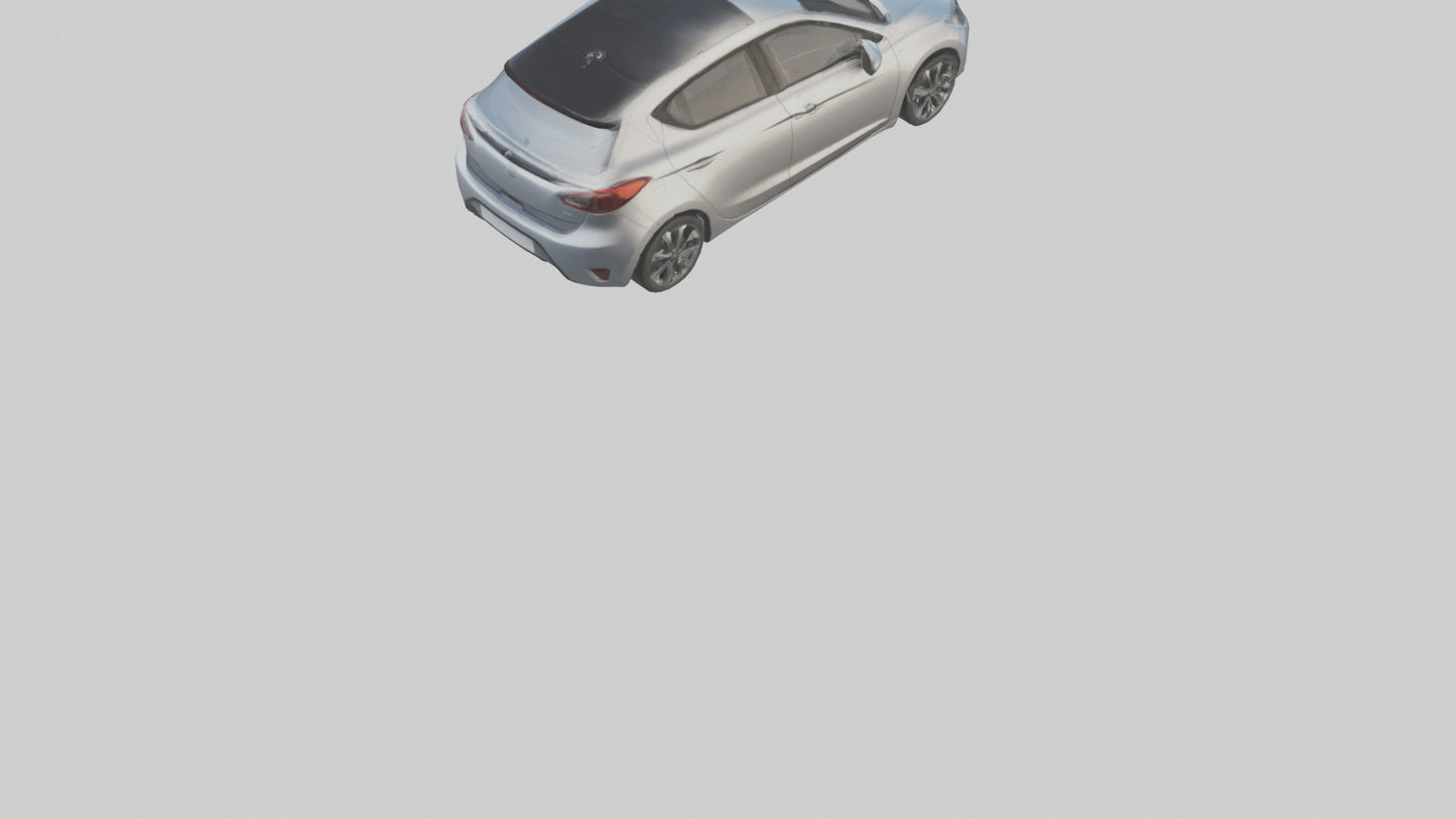 Modern Hatchback Car model 3D model