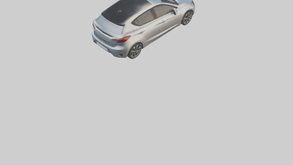 Modern Hatchback Car model 3D model