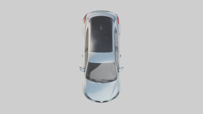 Modern Hatchback Car model 3D model
