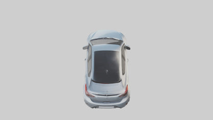 Modern Hatchback Car model 3D model