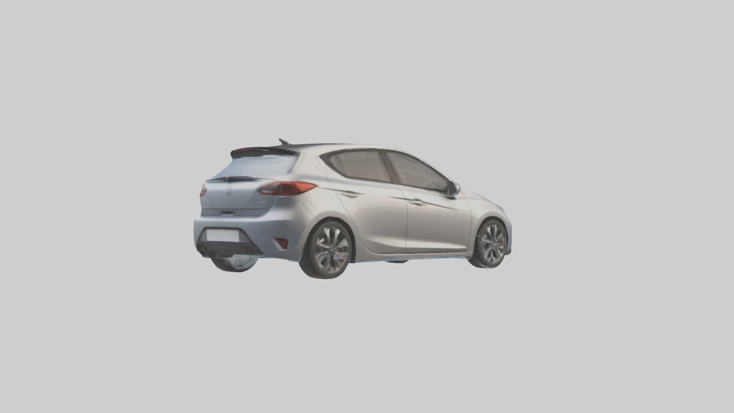 Modern Hatchback Car model 3D model