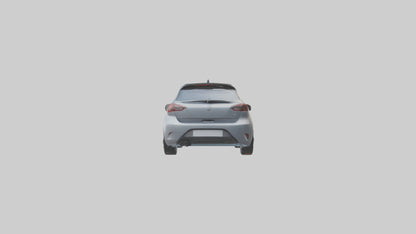 Modern Hatchback Car model 3D model