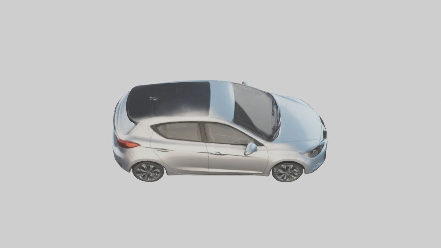 Modern Hatchback Car model 3D model