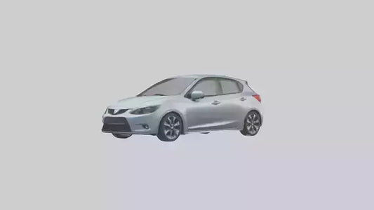 Modern Hatchback Car model 3D model