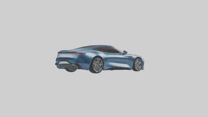 Modern Luxury Coupe model 3D model