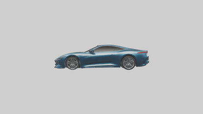 Modern Luxury Coupe model 3D model