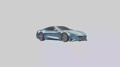 Modern Luxury Coupe model 3D model