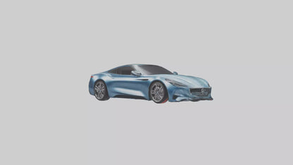 Modern Luxury Coupe model 3D model