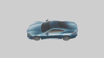 Modern Luxury Coupe model 3D model
