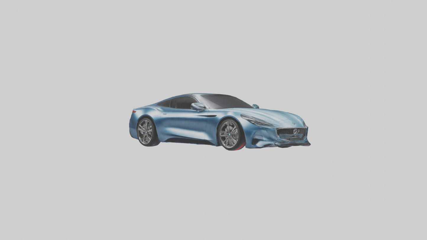 Modern Luxury Coupe model 3D model