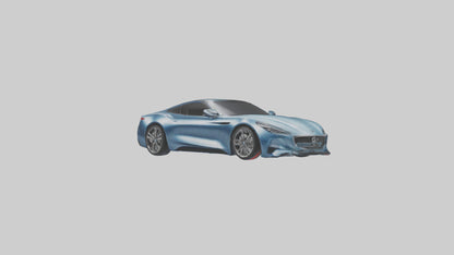 Modern Luxury Coupe model 3D model