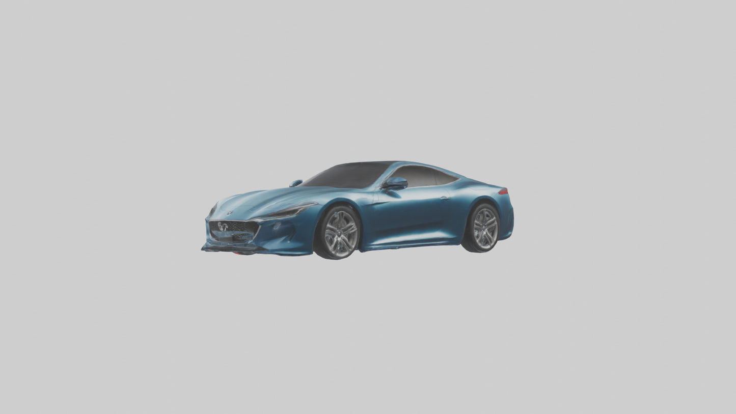 Modern Luxury Coupe model 3D model