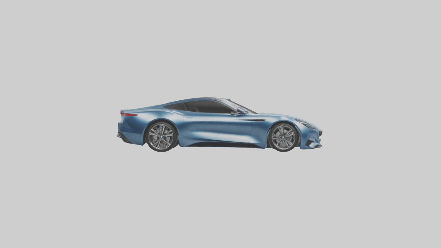 Modern Luxury Coupe model 3D model