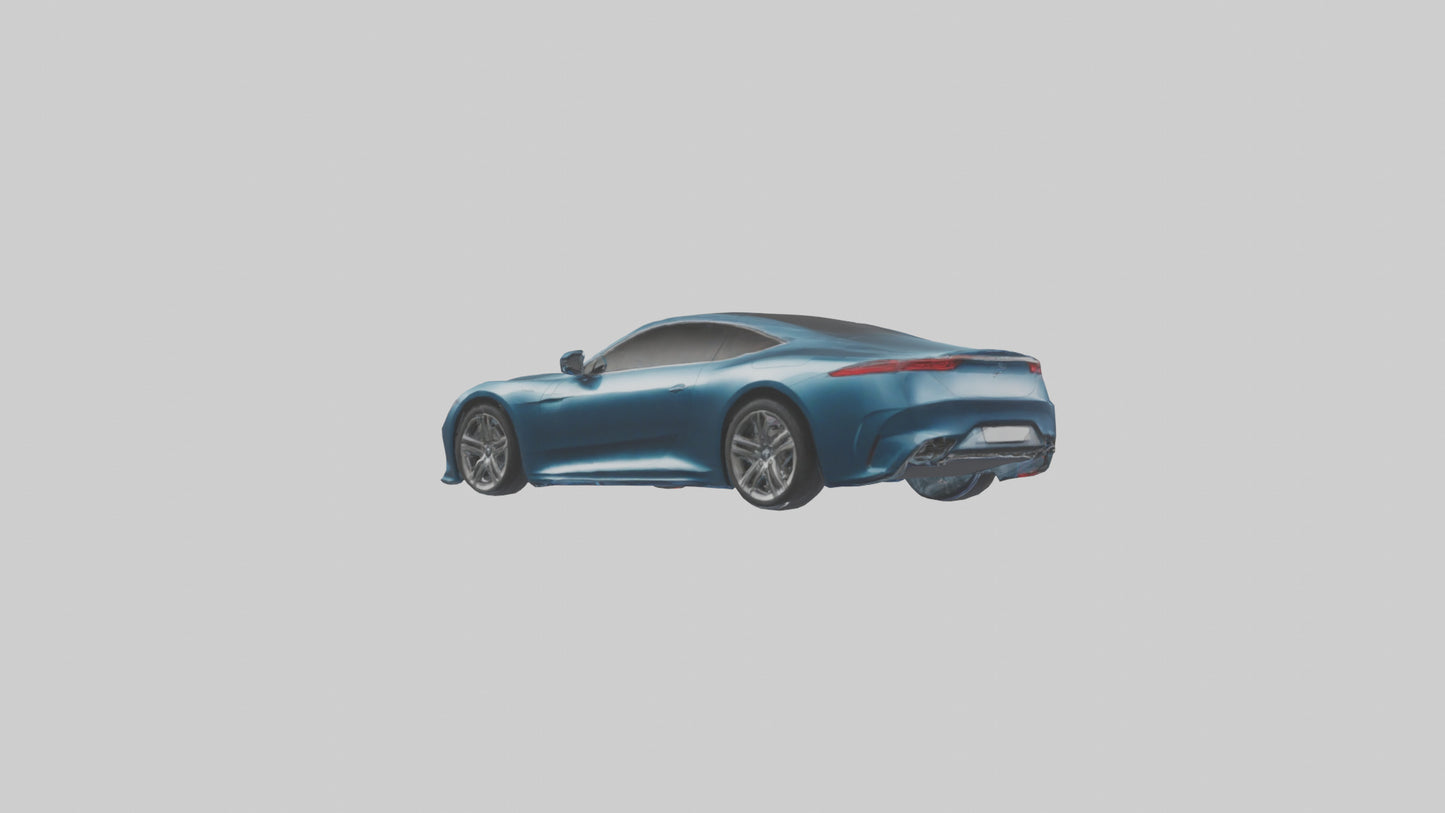 Modern Luxury Coupe model 3D model