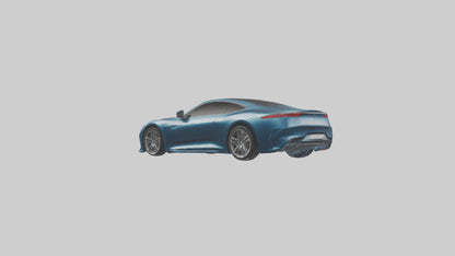 Modern Luxury Coupe model 3D model