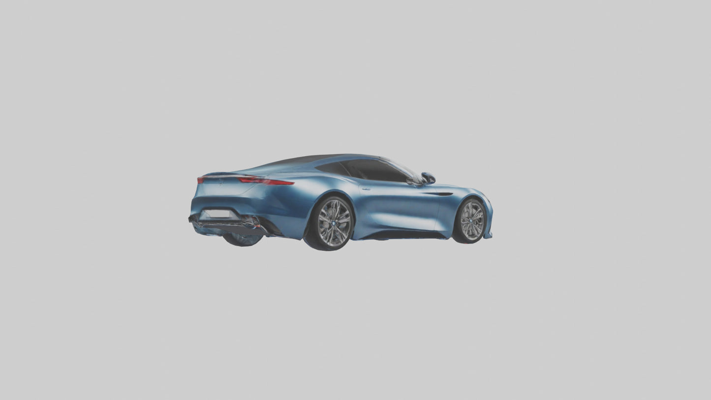 Modern Luxury Coupe model 3D model