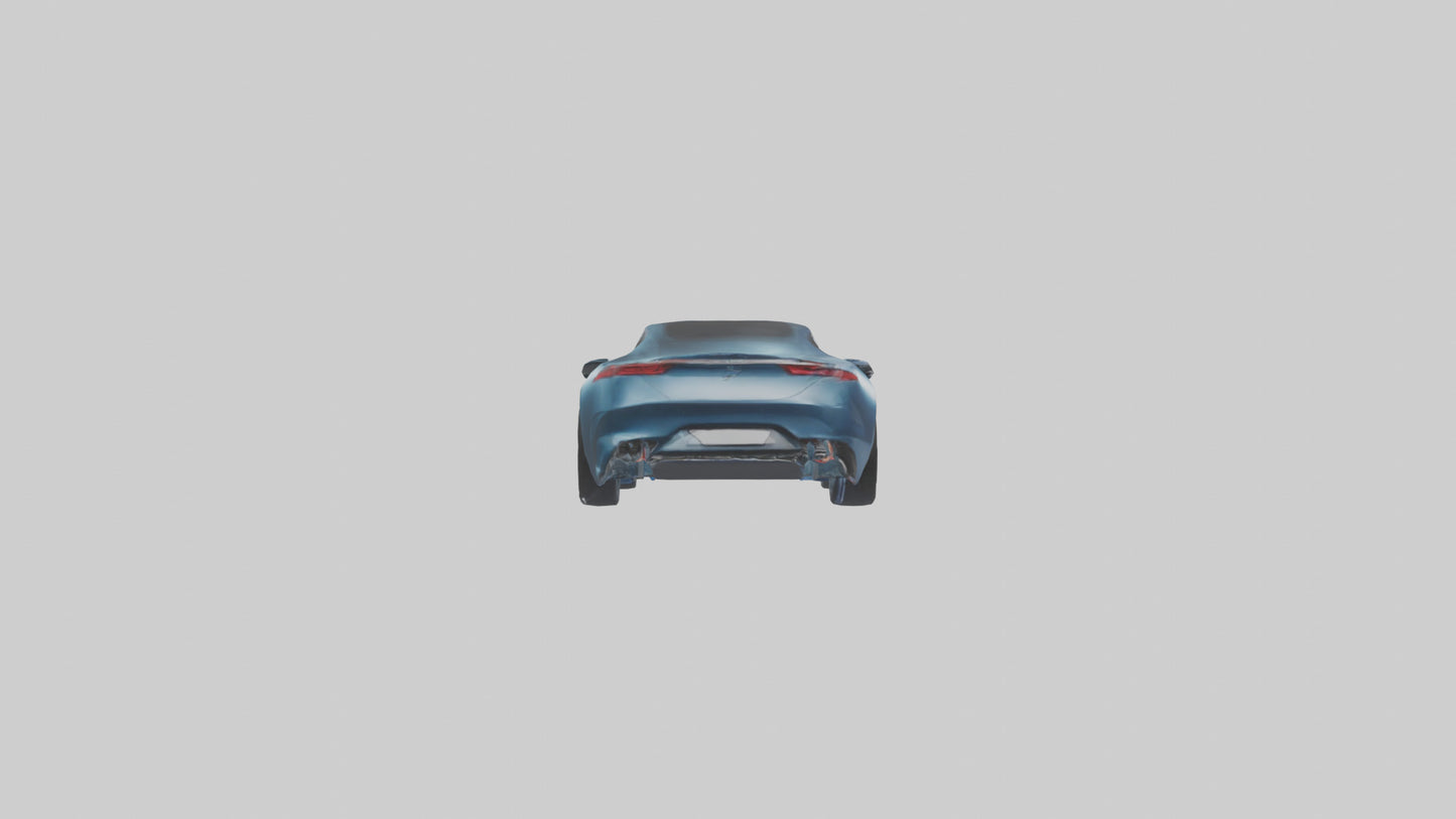 Modern Luxury Coupe model 3D model