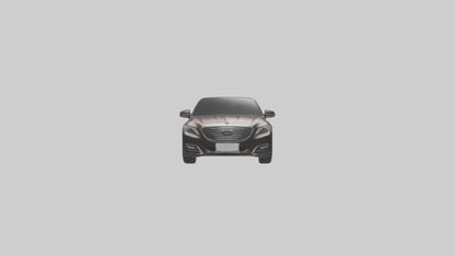Modern Luxury Sedan model VR / AR / low-poly