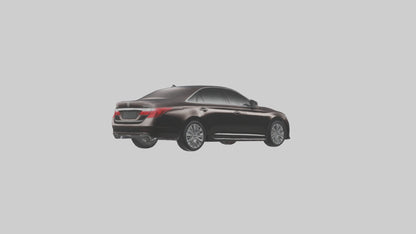 Modern Luxury Sedan model VR / AR / low-poly