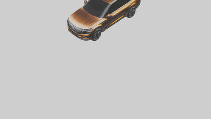 Modern Luxury SUV model VR / AR / low-poly