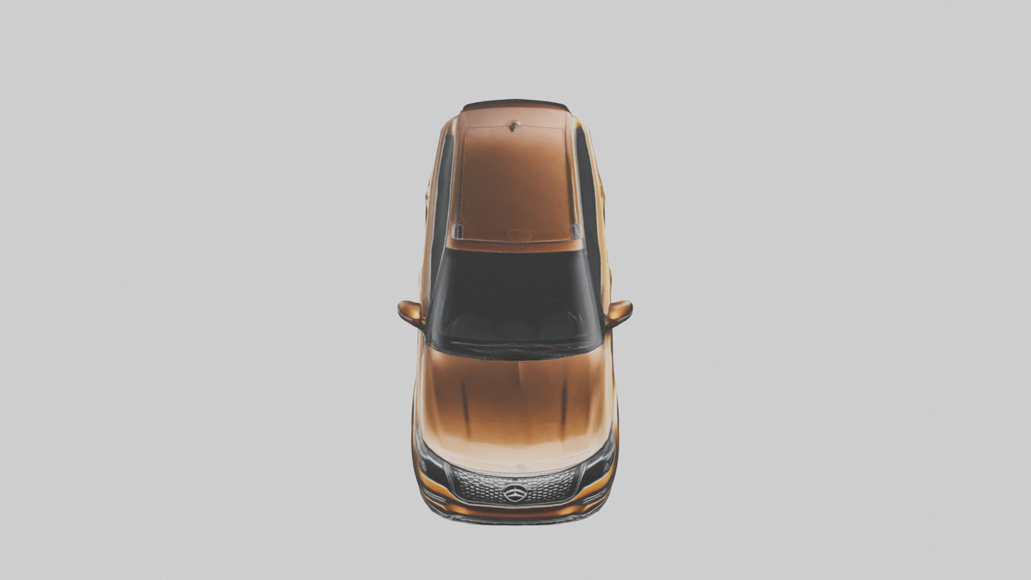 Modern Luxury SUV model VR / AR / low-poly