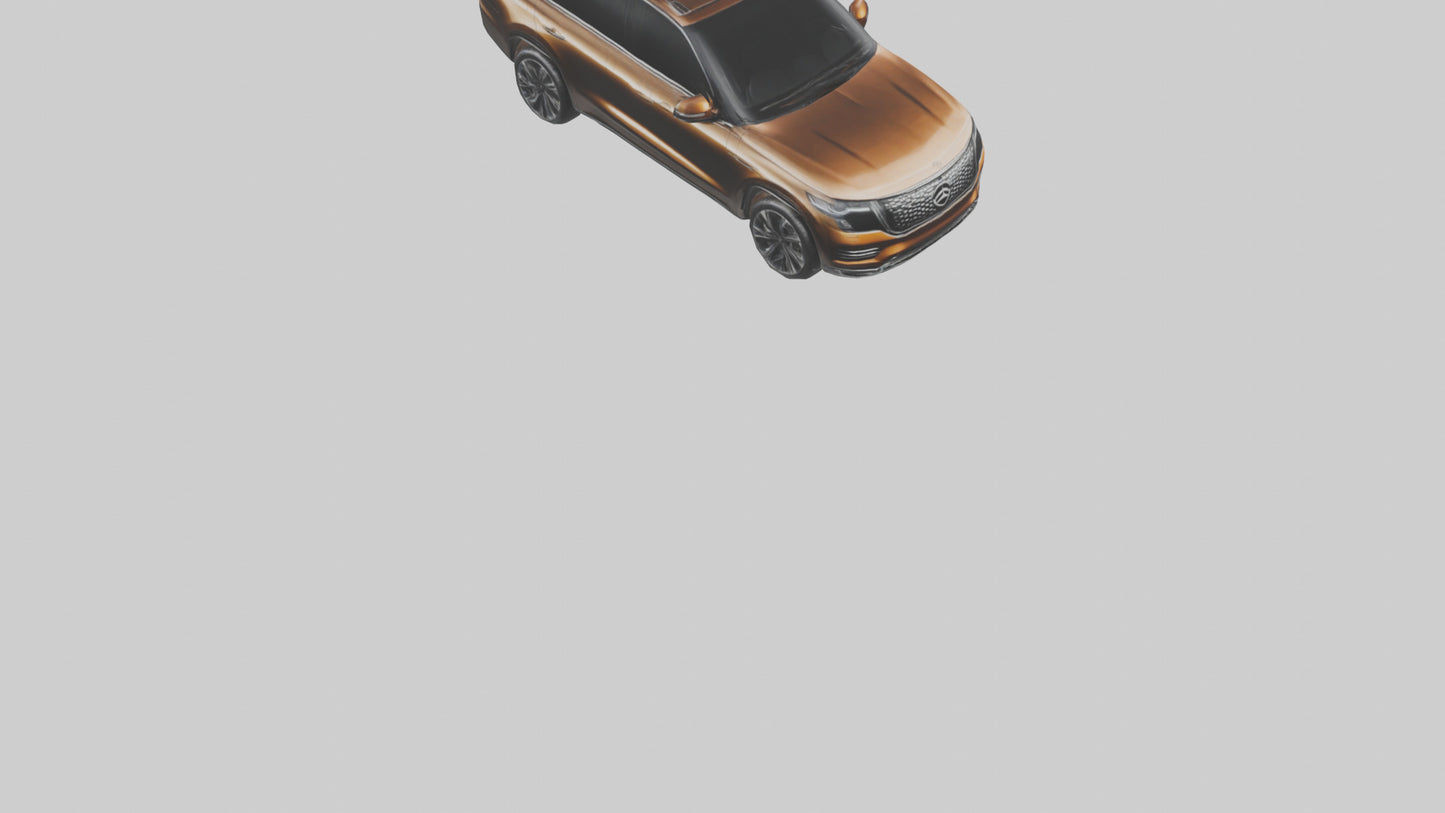 Modern Luxury SUV model VR / AR / low-poly