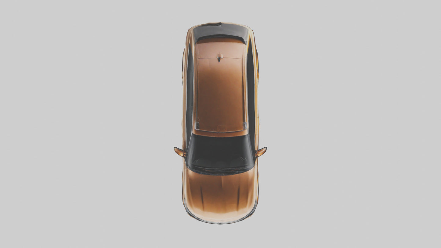 Modern Luxury SUV model VR / AR / low-poly