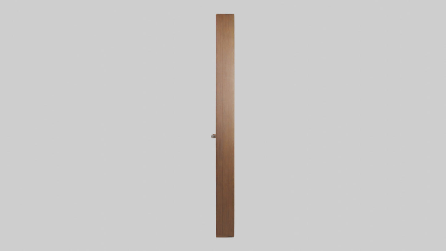 Modern wooden door model 3D model
