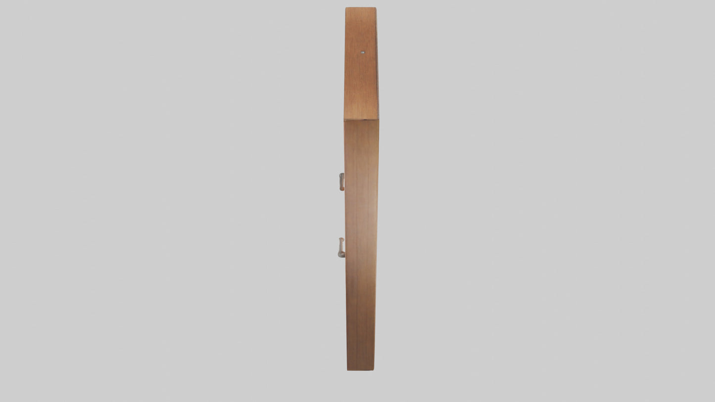 Modern wooden door model 3D model