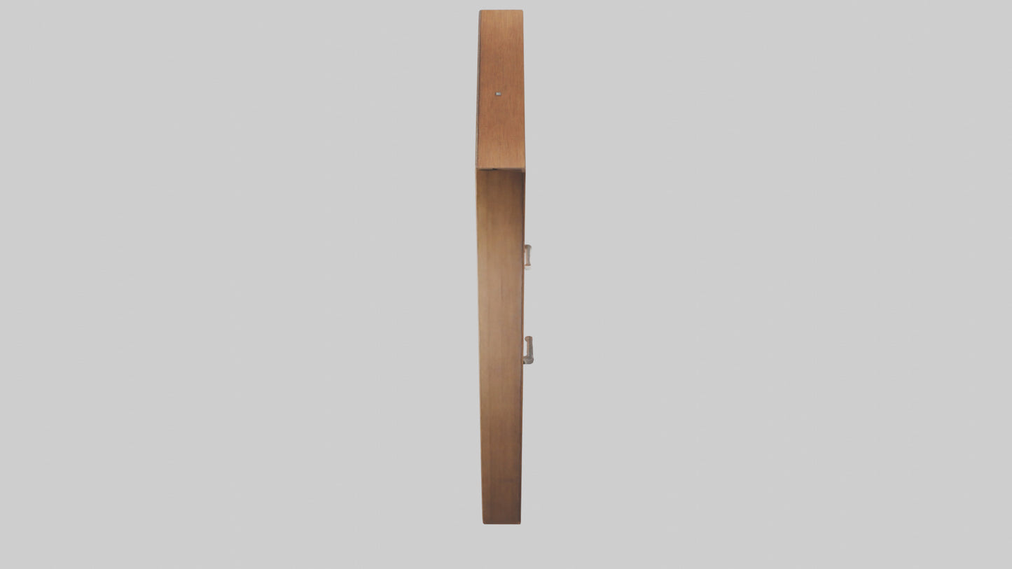 Modern wooden door model 3D model