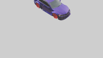 Modified Street Racing Sedan model 3D model