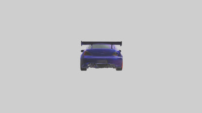 Modified Street Racing Sedan model 3D model
