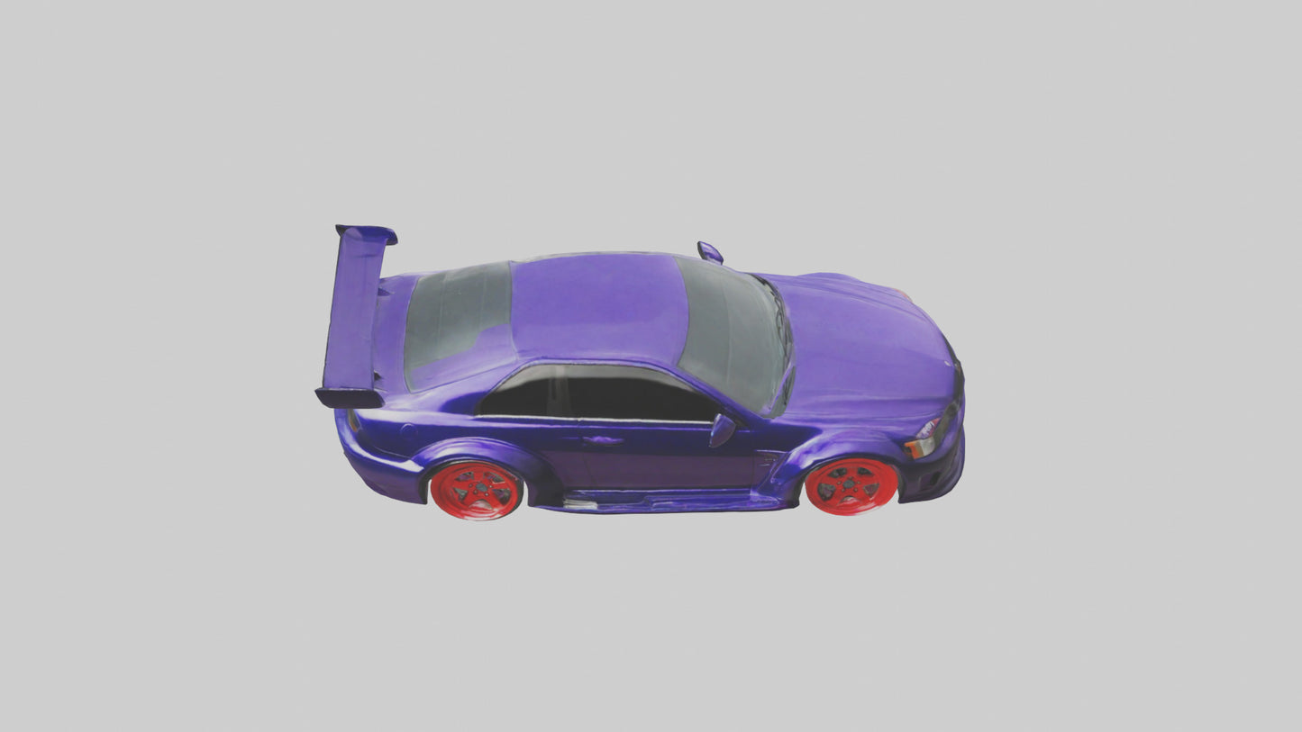 Modified Street Racing Sedan model 3D model