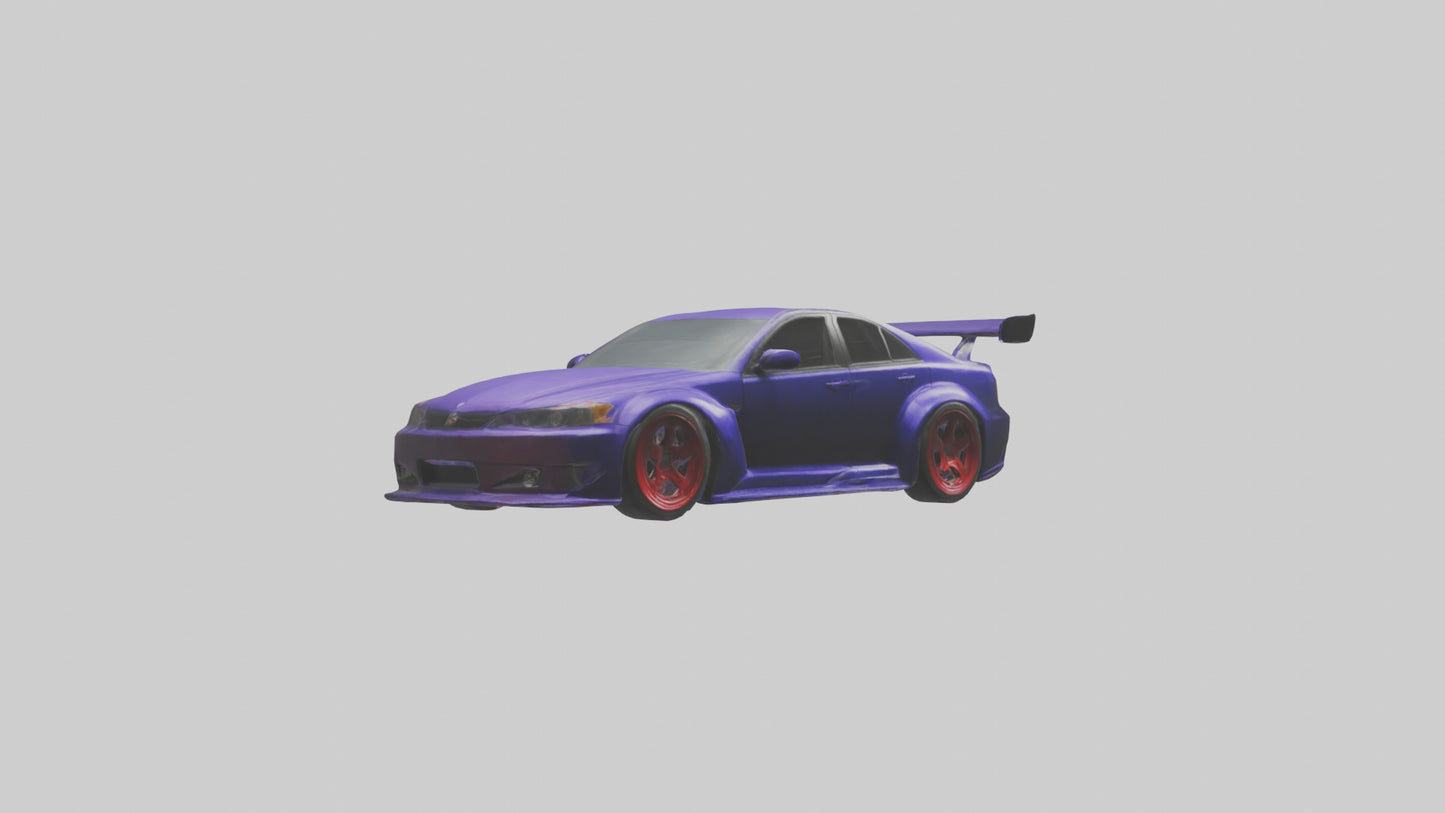 Modified Street Racing Sedan model 3D model