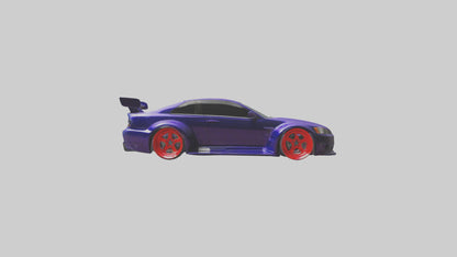 Modified Street Racing Sedan model 3D model