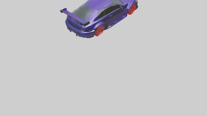 Modified Street Racing Sedan model 3D model