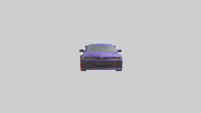 Modified Street Racing Sedan model 3D model