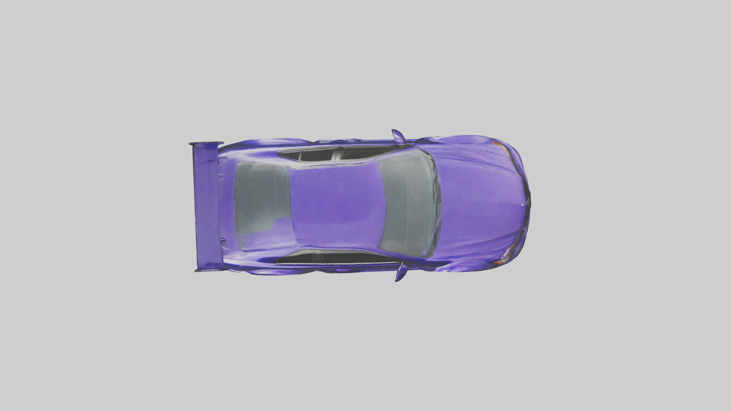 Modified Street Racing Sedan model 3D model