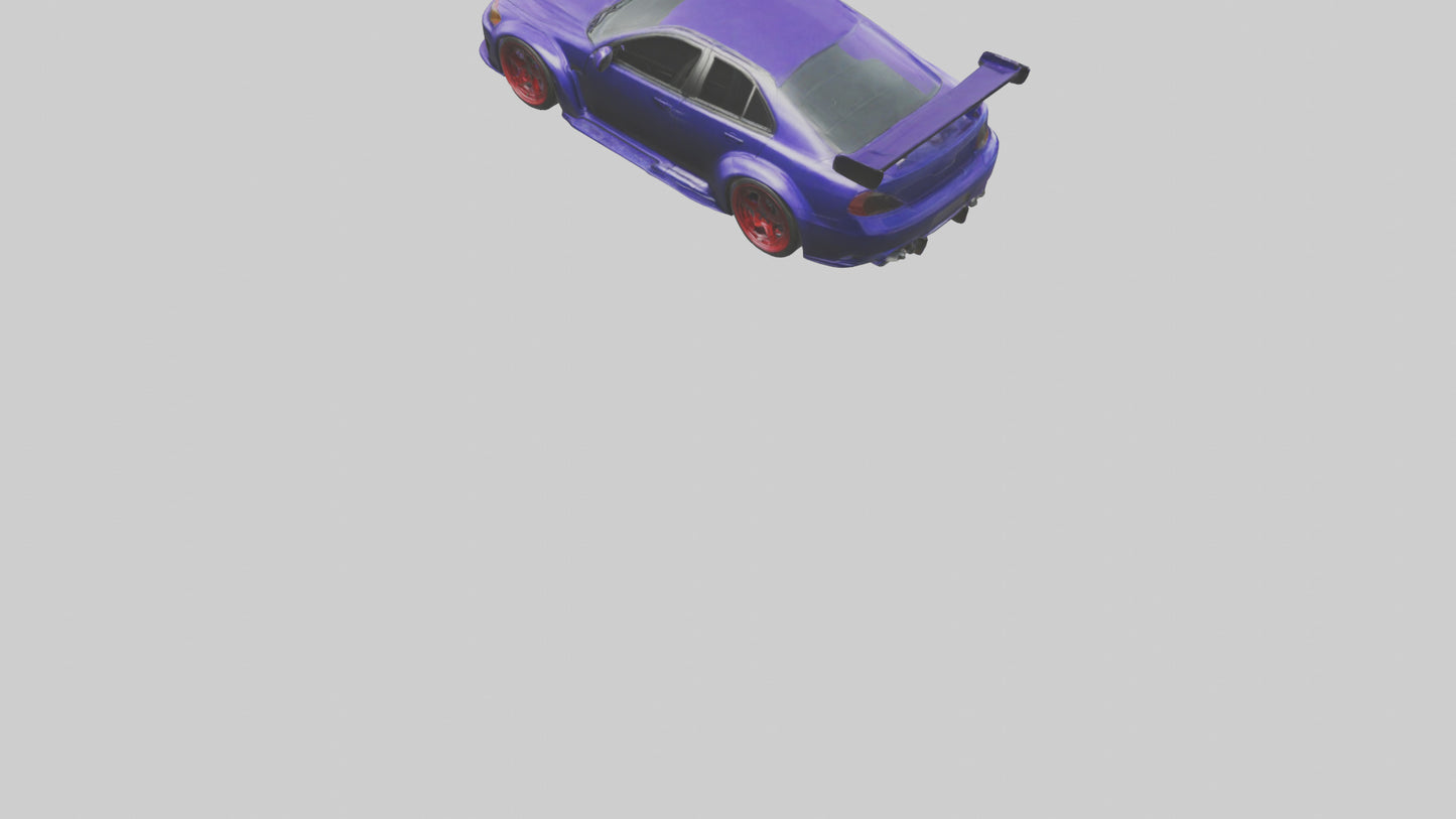 Modified Street Racing Sedan model 3D model