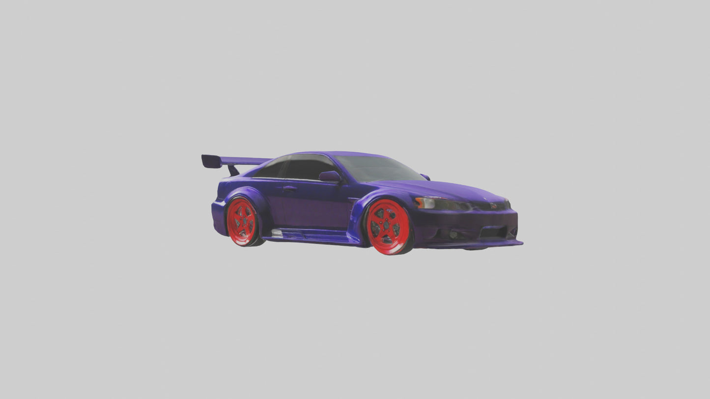 Modified Street Racing Sedan model 3D model