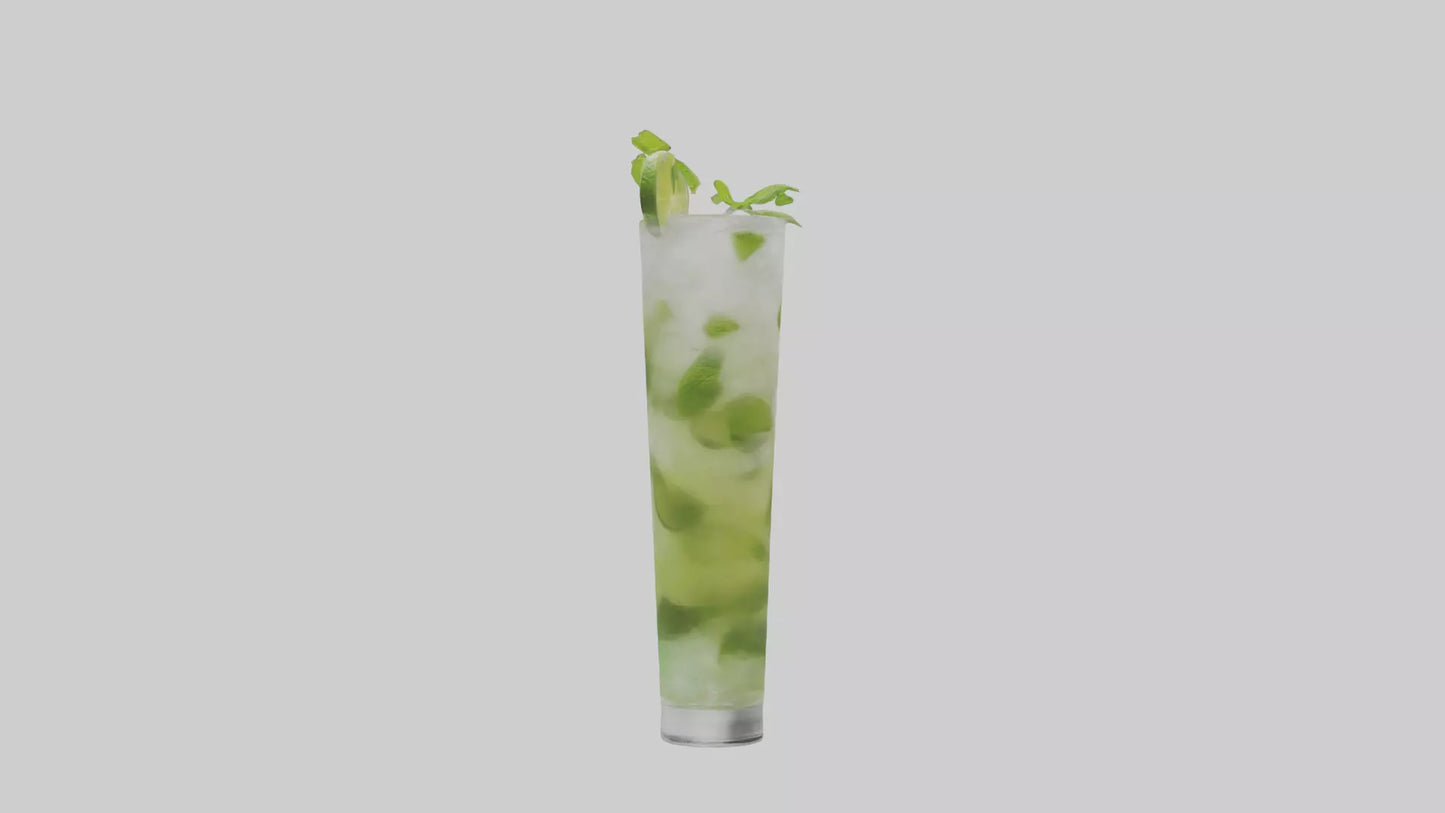 3D model Mojito model VR / AR / low-poly