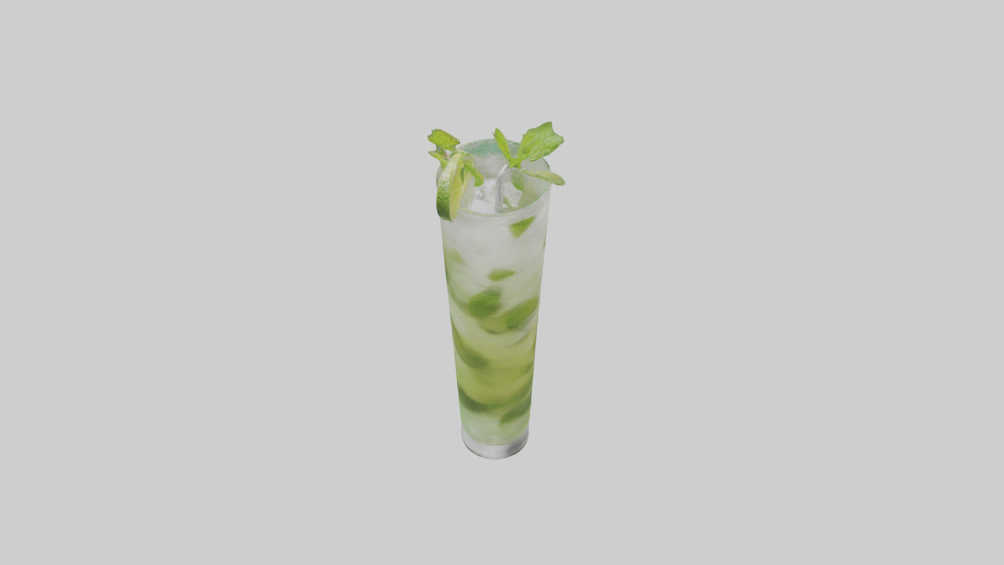 3D model Mojito model VR / AR / low-poly