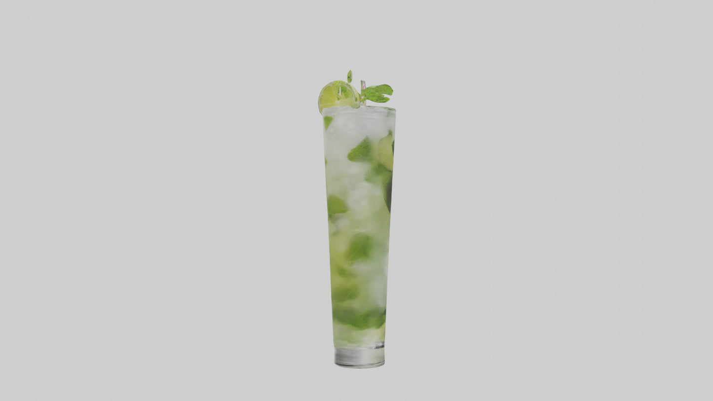 3D model Mojito model VR / AR / low-poly
