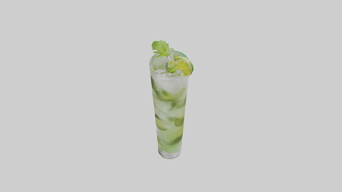 3D model Mojito model VR / AR / low-poly