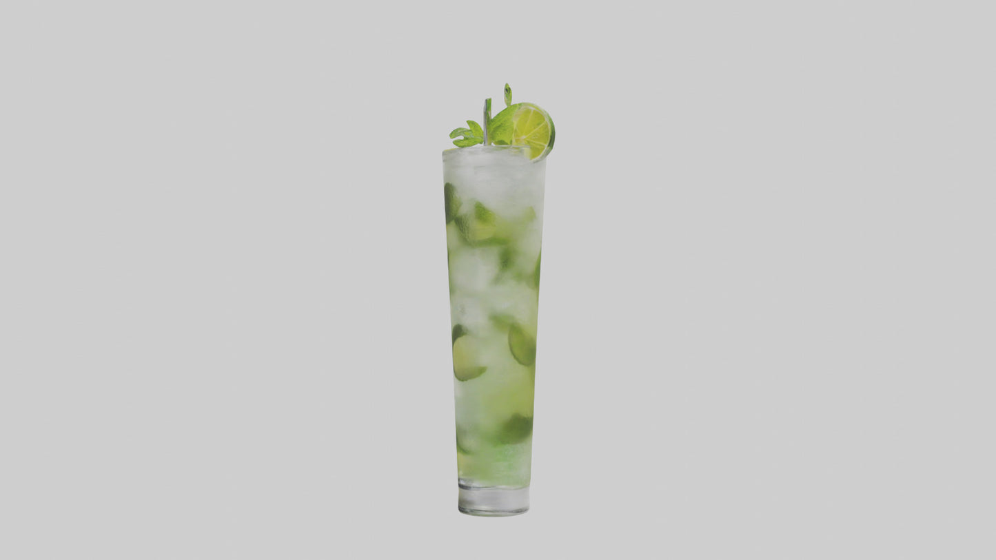 3D model Mojito model VR / AR / low-poly